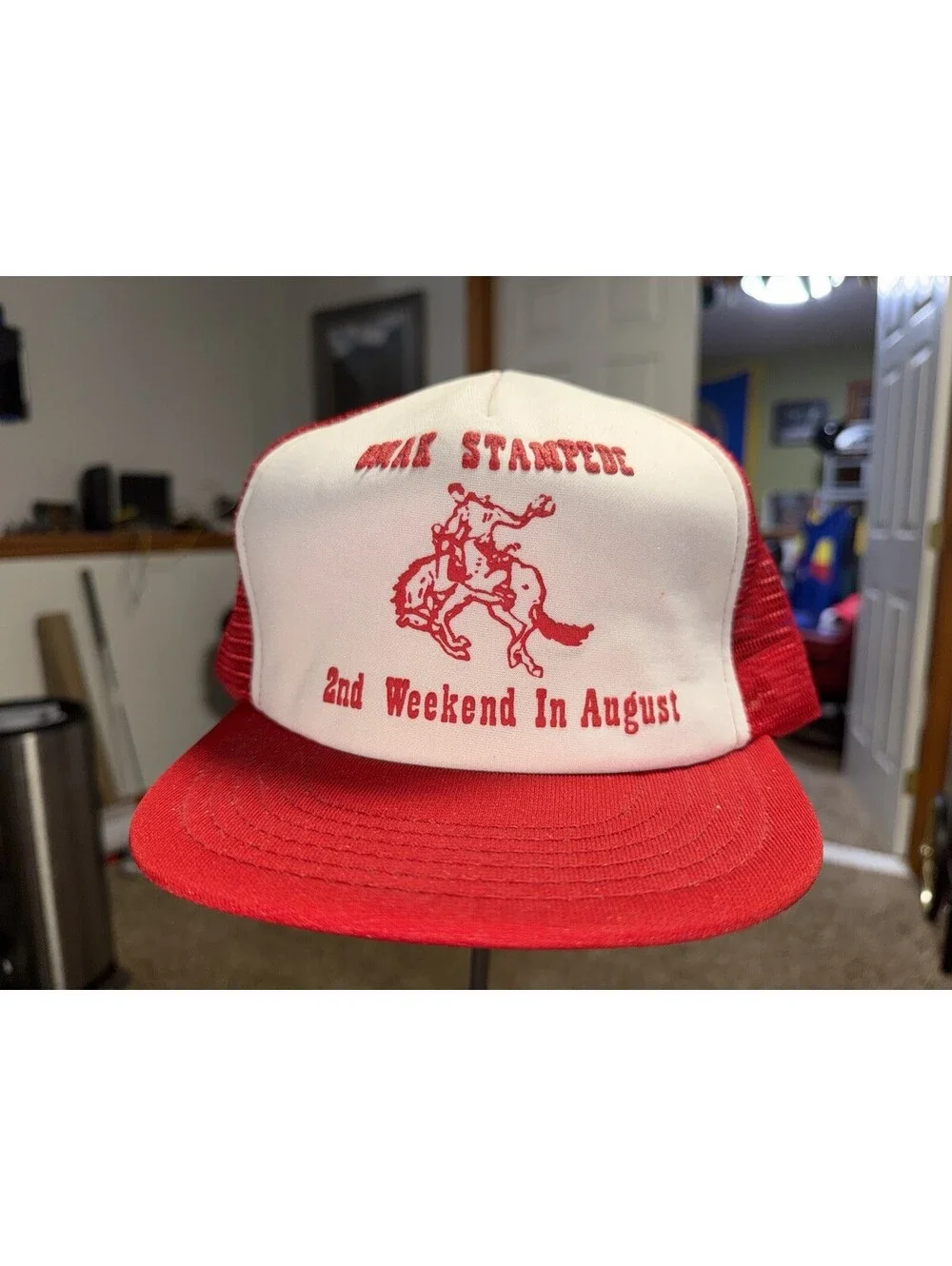 Vintage Omak Stampede Rodeo SnapBack Hat / Omak Washington